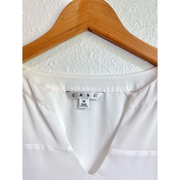Cabi while long sleeve blouse - Picture 3 of 6